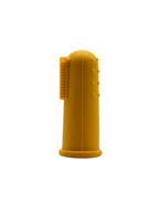 Finger Toothbrushes // Mustard & Army Green
