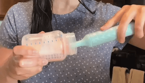 Clean Spin - Electric Baby Bottle Cleaning Brush.