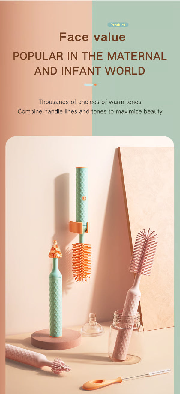 Clean Spin - Electric Baby Bottle Cleaning Brush.