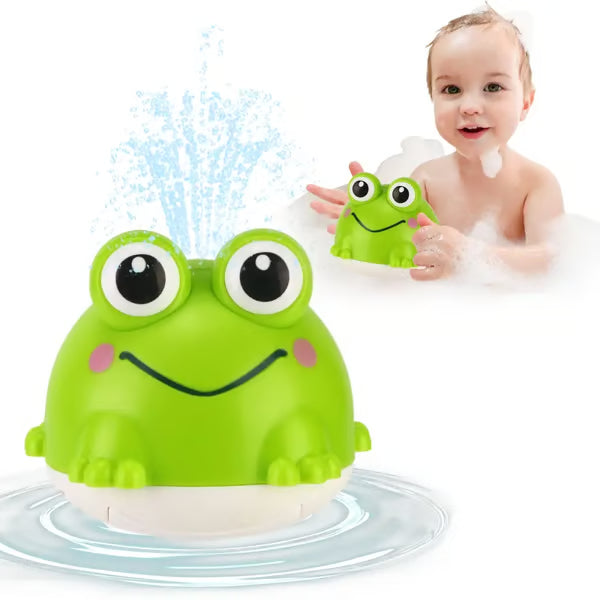 Water-Activated Glowing Sprayer Toy | Baby Bath & Pool Fountain Sprinkler for 1 2 3 Year Old Kids | Toddler Gift for 1st Birthday